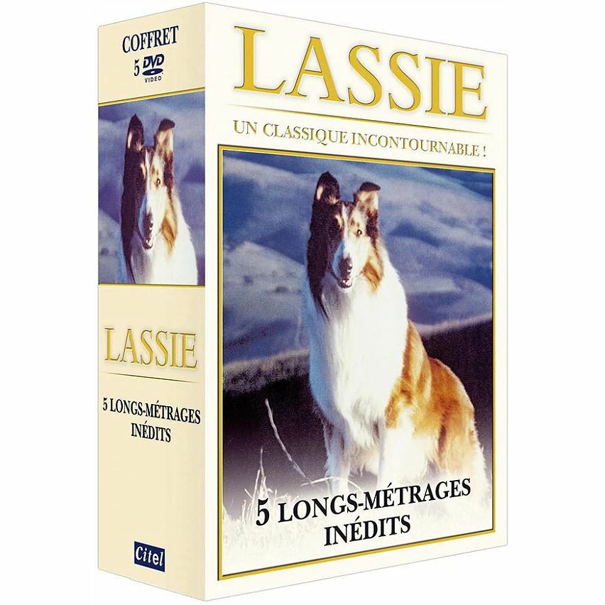 Le moins cher ✔️ coffret Lassie 6 films ❤️ 1 Le moins cher ✔️ coffret Lassie 6 films ❤️