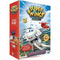 Les meilleures critiques de ⌛ coffret super wings, saison 2, vol. 1 à 4,DVD ⌛