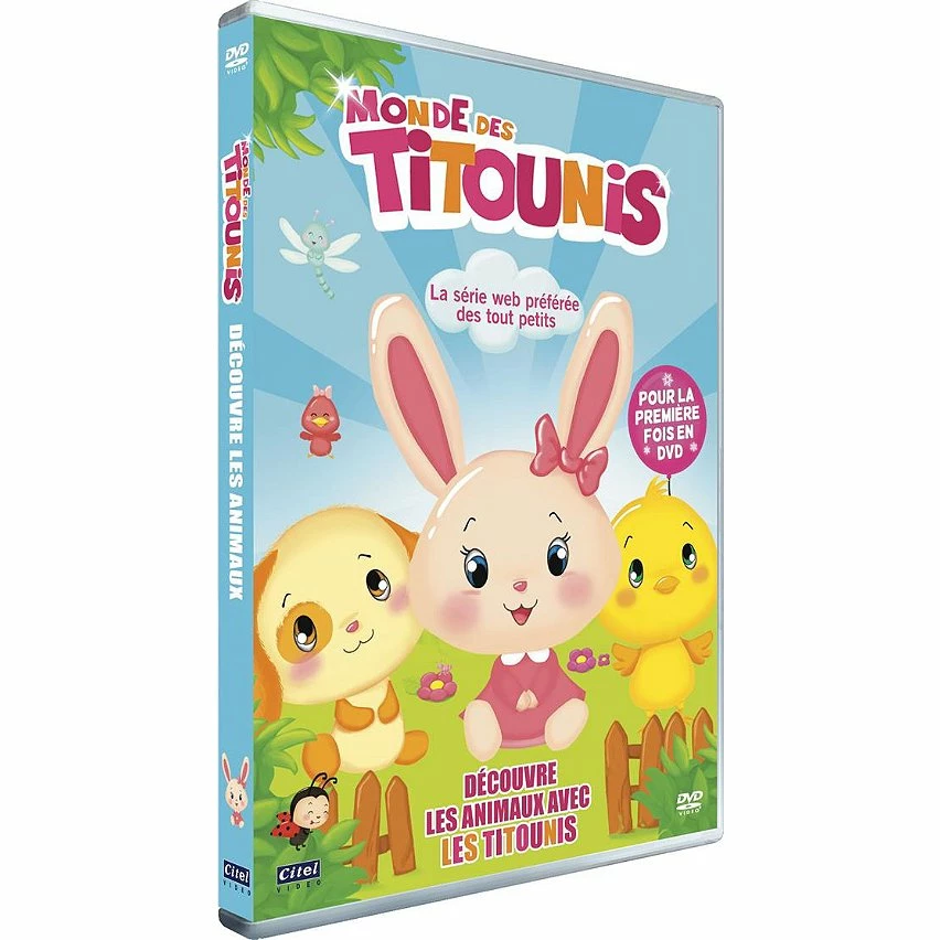 Meilleur prix 🌟 le monde des Titounis : découvre les animaux,DVD Film 🤩 1 Meilleur prix 🌟 le monde des Titounis : découvre les animaux,DVD Film 🤩