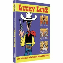 Bon marché 🎁 coffret Lucky Luke : Daisy Town + la ballade des Dalton + les Dalton en cavale 🌟
