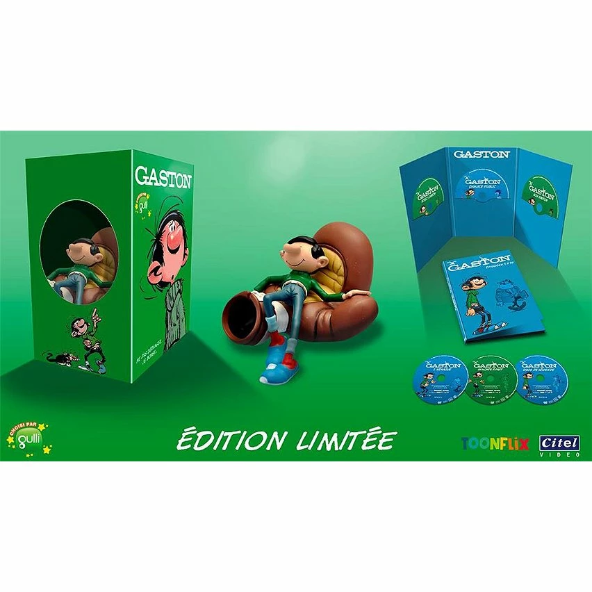 Meilleure affaire 💯 Gaston Lagaffe intégrale coffret 6 dvd + figurine 😀 2 Meilleure affaire 💯 Gaston Lagaffe intégrale coffret 6 dvd + figurine 😀 – Image 2