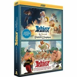 Le moins cher ⌛ Astérix - 2 films : Le domaine des dieux + Le secret de la potion magique 👍
