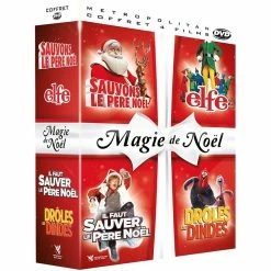 Remise 🛒 Magie de Noël - Coffret 4 films 🥰
