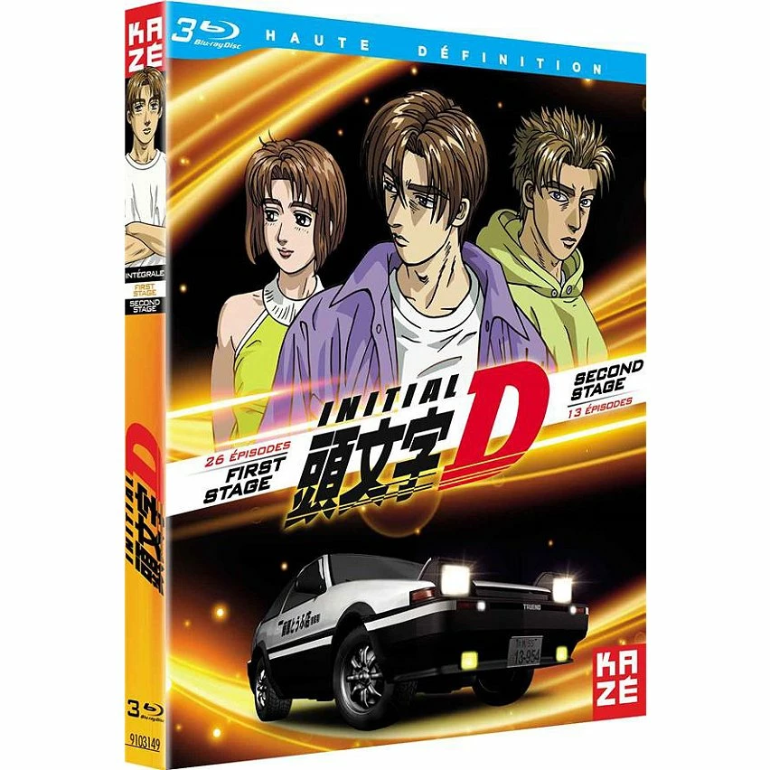 Bon marché 🔔 coffret initial D : first stage, 26 épisodes ; second stage, 13 épisodes 🔔 1 Bon marché 🔔 coffret initial D : first stage, 26 épisodes ; second stage, 13 épisodes 🔔
