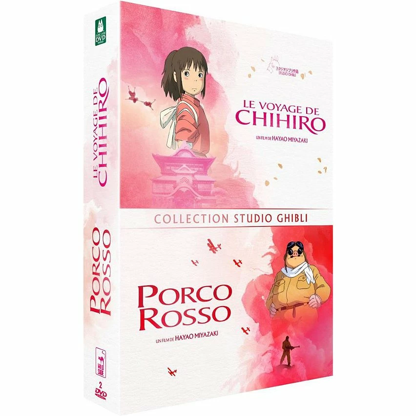 Grosses soldes ✔️ Ghibli - 2 films : Le voyage de Chihiro + Porco Rosso 💯 1 Grosses soldes ✔️ Ghibli - 2 films : Le voyage de Chihiro + Porco Rosso 💯