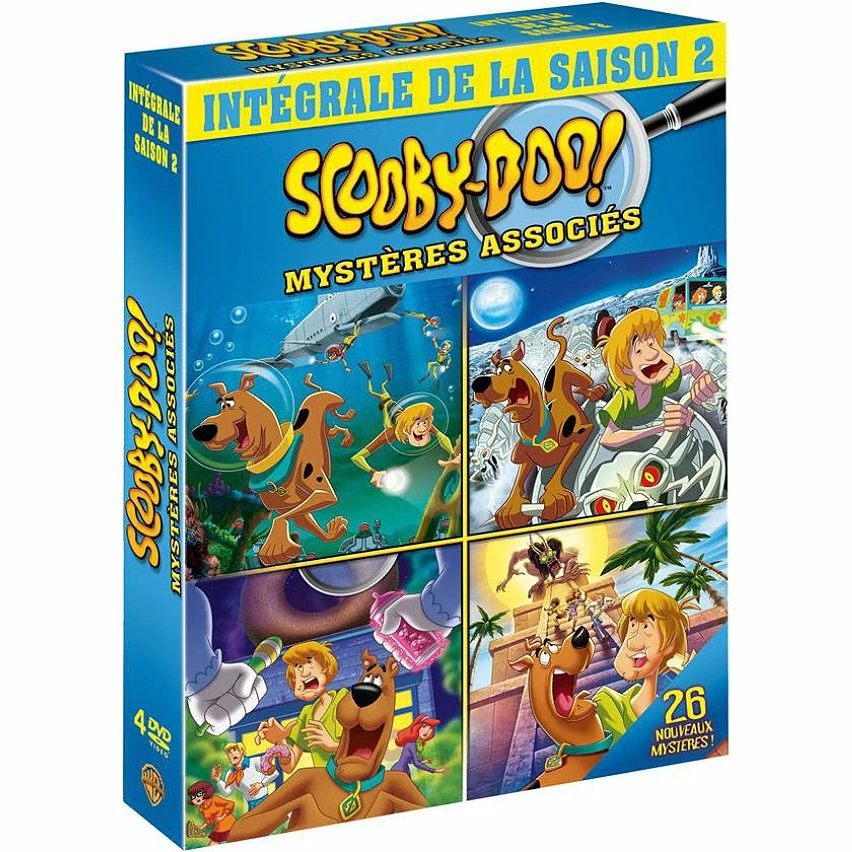 Bon marché 🤩 coffret Scooby-doo! mystères associés, saison 2,DVD 🔔 1 Bon marché 🤩 coffret Scooby-doo! mystères associés, saison 2,DVD 🔔