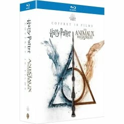 Bon marché 💯 coffret intégrale wizarding world 10 films ; Harry Potter 1 à 7 ; les animaux fantastiques 1 et 2 💯