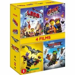 Vente flash 🌟 La Grande Aventure Lego 1 + 2 + Lego Ninjago, le film + Lego Batman, le film 🔔