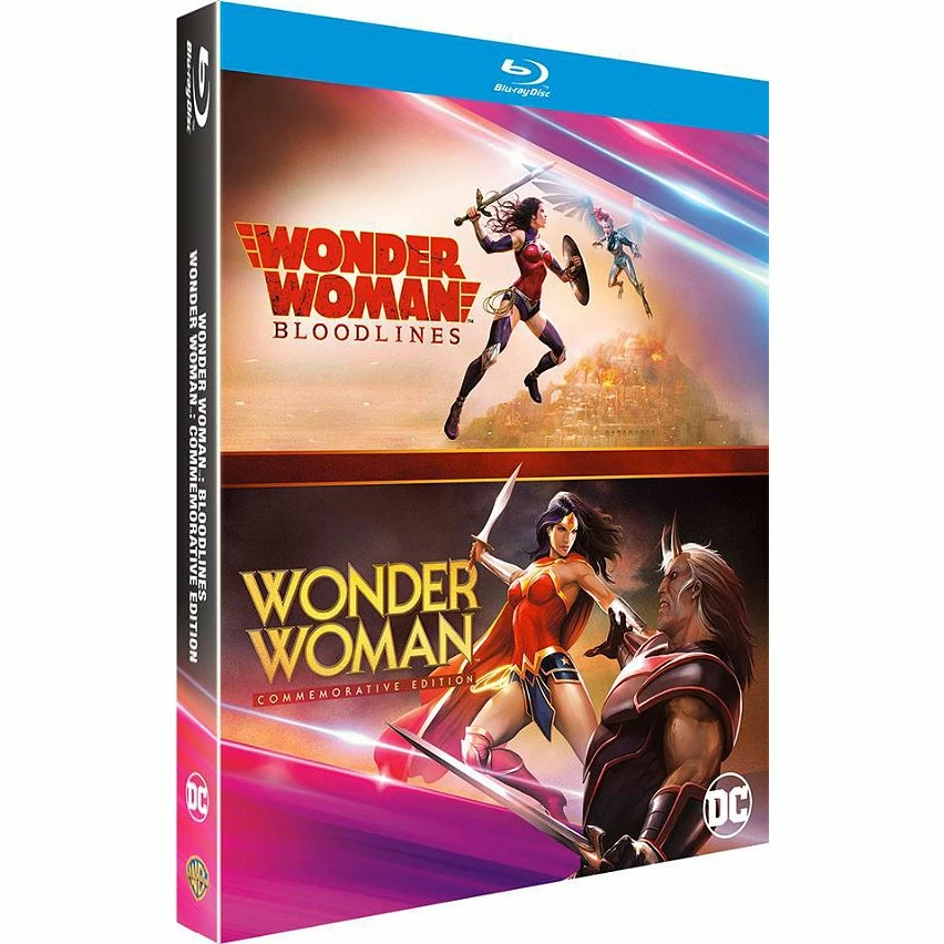 Vente flash 👍 coffret Wonder 👩 Woman 2 films animés : bloodlines ; Wonder 👩 Woman ✨ 1 Vente flash 👍 coffret Wonder 👩 Woman 2 films animés : bloodlines ; Wonder 👩 Woman ✨