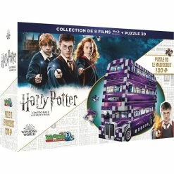 Coupon ✨ Coffret Harry Potter intégrale 8 films + puzzle 3D Magicobus ✔️