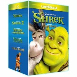 Sortie ❤️ coffret intégrale Shrek 5 films ✔️