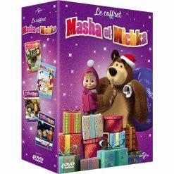 Nouveau 😀 coffret Masha et Michka, 4 épisodes 💯