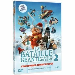 Tout neuf 👏 la bataille géante de boules de neige 2 : l'incroyable course de luge,DVD 🤩