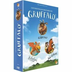Meilleure vente 👏 coffret le Gruffalo 3 fims : le Gruffalo ; le rat scélérat ; Zébulon le dragon,DVD 🛒