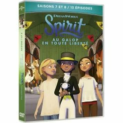 Nouveau 🔥 Spirit, au galop en toute liberté, saisons 7 et 8, 13 épisodes,DVD 😍