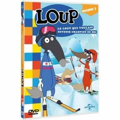 Remise 🥰 Loup, vol. 3 : le loup qui voulait devenir champion de ski 😍