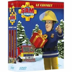 Le moins cher 😀 Sam le pompier : Les Héros de la Montagne + L'ile des Dinosaures + Spécial : Le grand Incendie de Pontypandy 😉