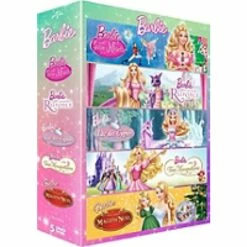 De gros 🎁 Barbie Princesse - 5 films 👏