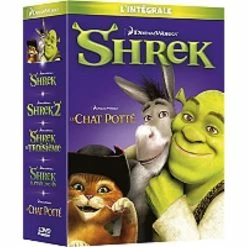 Meilleure vente 💯 100% Shrek - Shrek 1 à 4 + Le Chat Potté 😀