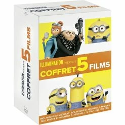 Meilleur prix 🤩 Moi, moche et méchant - Trilogie + Les Minions 1 et 2 ⌛