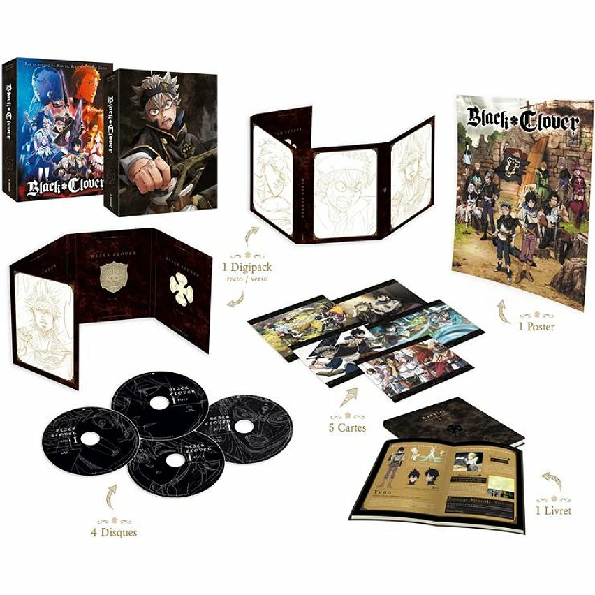 Acheter 😉 coffret black clover, saison 1, vol. 1 😍 2 Acheter 😉 coffret black clover, saison 1, vol. 1 😍 – Image 2