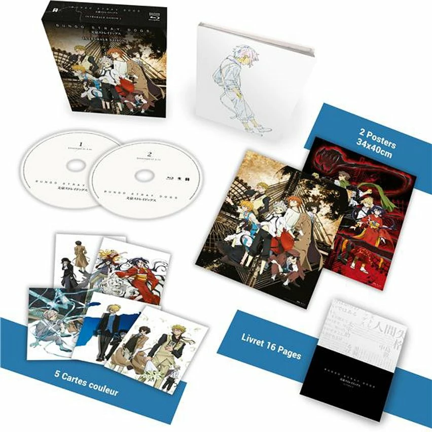 Le moins cher 😍 Bungo stray 🐕 dogs, saison 1 ⌛ 2 Le moins cher 😍 Bungo stray 🐕 dogs, saison 1 ⌛ – Image 2