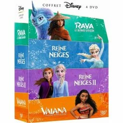Les meilleures critiques de 👍 La Reine des neiges + La Reine des neiges 2 + Raya et le Dernier Dragon + Vaiana, La légende du bout du monde ✨