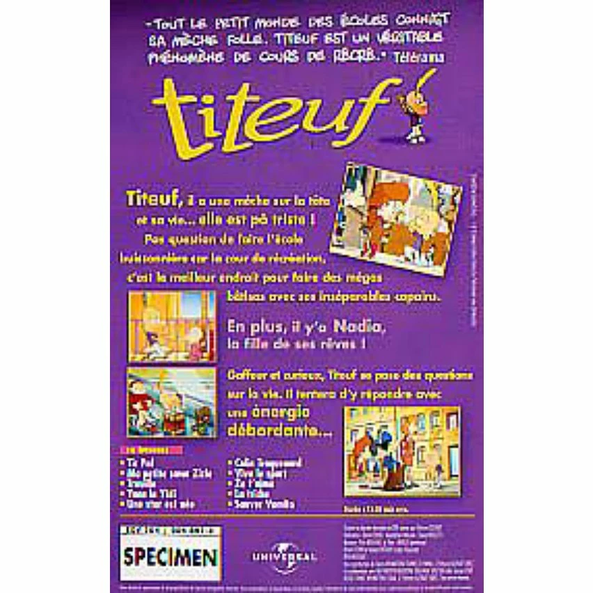 Sortie ✨ titeuf,une star est née,DVD 😀 2 Sortie ✨ titeuf,une star est née,DVD 😀 – Image 2