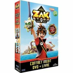 Budget 🤩 coffret Zak Storm, vol. 1 : à l'abordage !,Coffret DVD + Livre,DVD 🧨