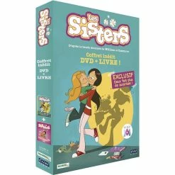 Le moins cher 🤩 coffret dvd + livre les sisters, vol. 1 : dans la peau de ma sister ✔️