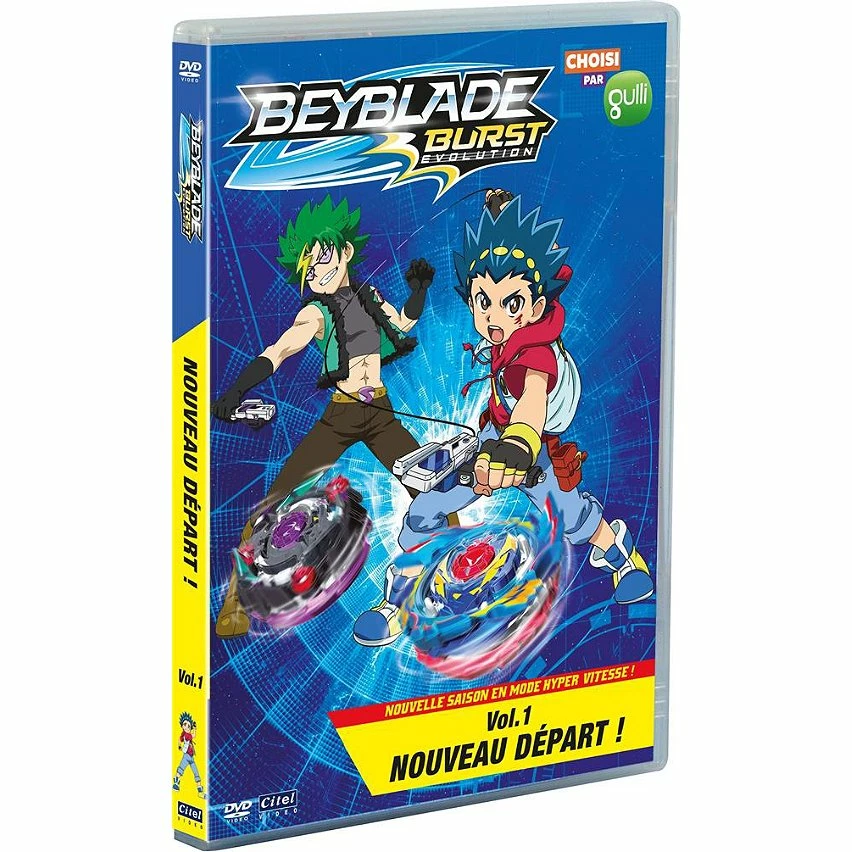 Budget ⭐ Beyblade burst evolution, saison 2, vol. 1 : nouveau départ !,DVD 👏 1 Budget ⭐ Beyblade burst evolution, saison 2, vol. 1 : nouveau départ !,DVD 👏