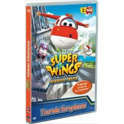 De gros 🧨 Super Wings, saison 3, vol. 3 : tournée européenne, 14 épisodes 👏