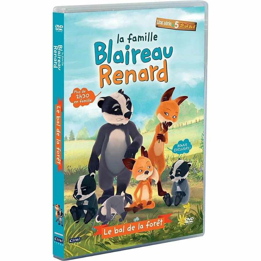 Meilleure vente 🥰 la famille Blaireau Renard, vol. 3 : le bal de la forêt, 13 épisodes,DVD ✨ 1 Meilleure vente 🥰 la famille Blaireau Renard, vol. 3 : le bal de la forêt, 13 épisodes,DVD ✨