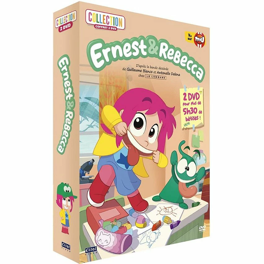 Vente flash 😀 coffret Ernest & Rebecca : le microbe de l'amour ; Rebecca la terreur 💯 1 Vente flash 😀 coffret Ernest & Rebecca : le microbe de l'amour ; Rebecca la terreur 💯