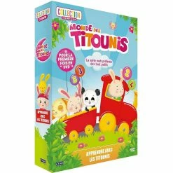 Bon marché ❤️ coffret Titounis : le monde des Titounis ; apprendre avec les Titounis ⭐