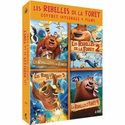 Budget 👍 Les rebelles de la forêt 1 à 4 ✨