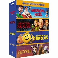 Meilleure vente 😉 coffret animation 4 films 👏