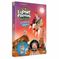 Promo 😉 les lapins crétins, saison 2, vol. 3,DVD ⭐