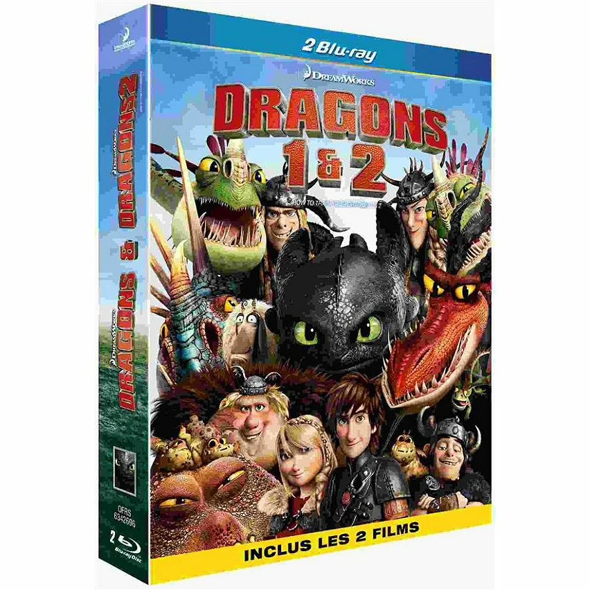 Grosses soldes â coffret dragons : dragons ; dragons 2 đ 1 Grosses soldes â coffret dragons : dragons ; dragons 2 đ