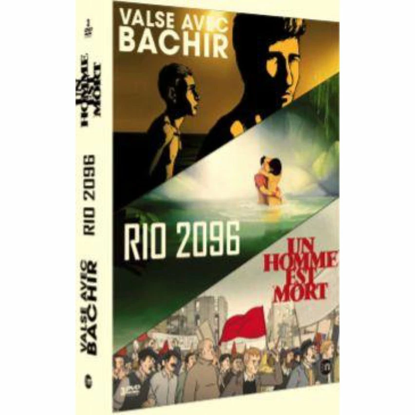 Vente flash đ coffret cinĂ©ma d'animation 3 films : valse avec Bachir ; Rio 2096 ; un homme est mort đ 1 Vente flash đ coffret cinĂ©ma d'animation 3 films : valse avec Bachir ; Rio 2096 ; un homme est mort đ