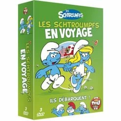 Nouveau ⭐ les schtroumpfs en voyage 🎁