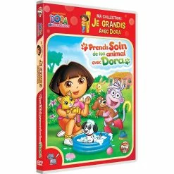 Vente flash 🔥 Dora l'exploratrice : ma collection je grandis avec Dora : prends soin de ton animal avec Dora,DVD 🎁