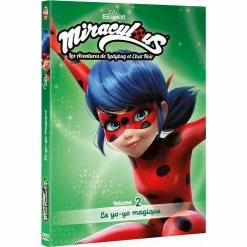 Tout neuf 💯 miraculous, les aventures de Ladybug et Chat Noir, vol. 2 : le yo-yo magique,DVD 💯