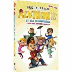 De gros 🔔 Alvinnn !!! et les chipmunks, vol. 2,DVD ✨
