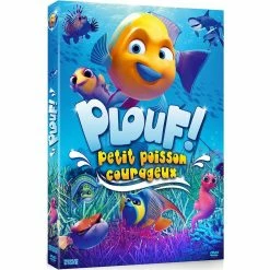 De gros ⭐ Plouf ! petit poisson courageux,DVD ✨