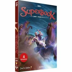 Le moins cher 👍 superbook, saison 1, tome 4, épisodes 10 à 13 ✨