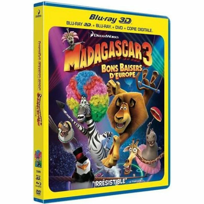 Coupon 🛒 Madagascar 3 : bons baisers d'Europe 🔥 1 Coupon 🛒 Madagascar 3 : bons baisers d'Europe 🔥