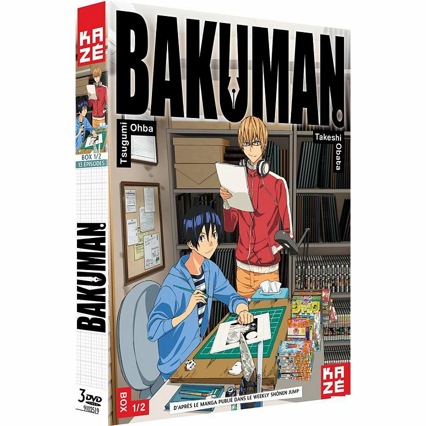 Top 10 ✔️ Bakuman, saison 1 🛒 1 Top 10 ✔️ Bakuman, saison 1 🛒