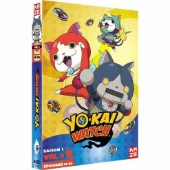 Meilleure vente 🤩 coffret Yo-Kai ⌚ watch, saison 1, vol. 3, épisodes 19 à 26 😍