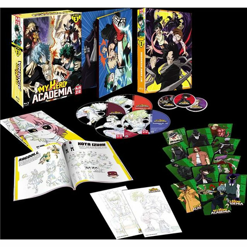 Sortie 🤩 coffret my hero academia, saison 3 🎁 1 Sortie 🤩 coffret my hero academia, saison 3 🎁